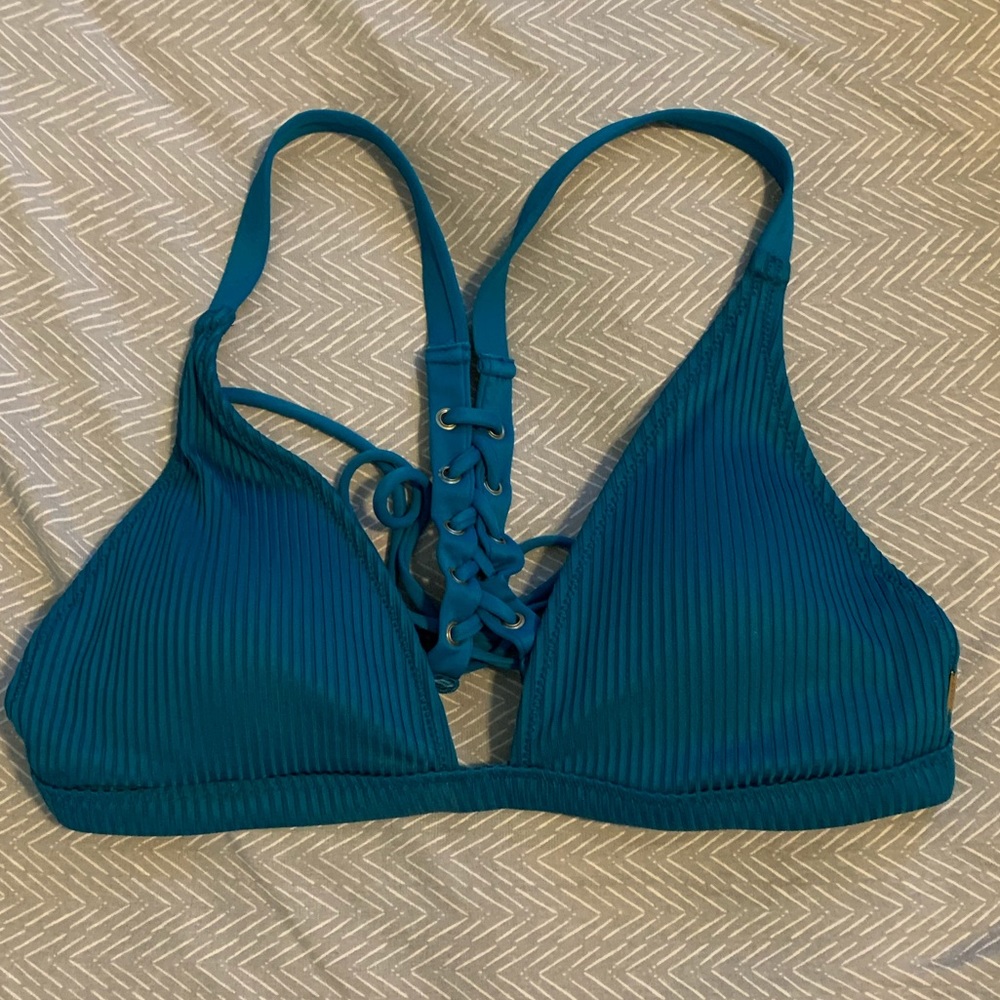 Blue/green color PINK swimsuit top
